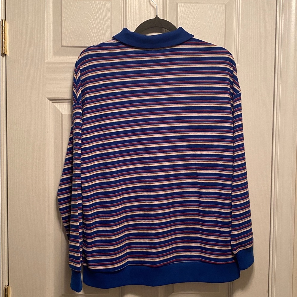 Wiholl Multicolor Striped Polo Shirt…size M - Picture 2 of 6